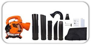 <span class=keywords><strong>Souffleur</strong></span>/Aspirateur/Broyeur à feuilles portatif EBV260C à essence pour l'entretien des pelouses, le nettoyage des feuilles, les allées et le déneigement léger - Product Image 6