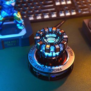 BETTER Creative Modèle de réacteur <span class=keywords><strong>Ark</strong></span> de Tony Stark, ornement de bureau et décoration lévitante - Product Image 1