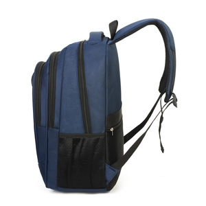 Men's <b>Backpack</b> 20-35L <b>Waterproof</b> Lightweight Business Travel Commuting Bag Solid Color Detachable Straps - Product Image 2