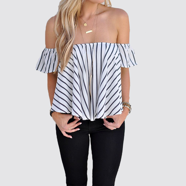 Venta al por mayor modelos de blusas de rayas-Compre online los mejores  modelos de blusas de rayas lotes de China modelos de blusas de rayas a  mayoristas | Alibaba.com