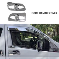 Kits complets chromés en gros pour TOYOTA Hiace 2019 à 2025 : Cache-phares et autres accessoires extérieurs, y compris les coques de rétroviseurs