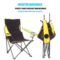 Chaise pliante légère et inclinable portable personnalisée Chaise de plage et de camping en plein air pour la pêche