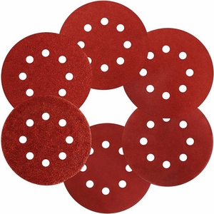 125 मिमी 8-छेद हुक और लूप सैंडिंग डिस्क प्रकार अपघर्षक डिस्क - Product Image 1