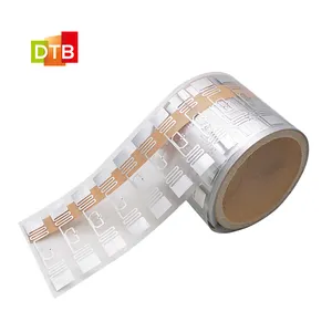 Étiquettes en papier rfid longue distance DTB uhf uhf AZ-H67 incrustation sèche