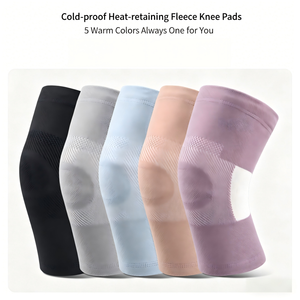 Rodillera <span class=keywords><strong>de</strong></span> Compresión Gruesa <span class=keywords><strong>de</strong></span> Nylon para Hombre y Mujer, Transpirable, Suave, Soporte para Rodilla, para Correr, Caminar, Deportes <span class=keywords><strong>de</strong></span> Invierno, Protección para Gatear - Product Image 5