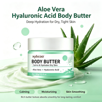 Beurre corporel à la céramide d'algues marines, crème réparatrice de la barrière cutanée, soulage la peau sèche et tendue, hydratation longue durée 120g, marque privée