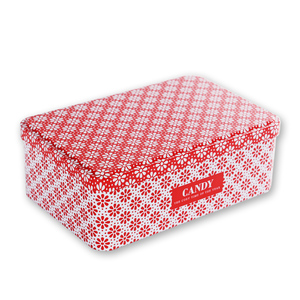 Tùy Chỉnh In Hình Chữ Nhật Hộp Thiếc Bản Lề Nắp Cấp Thực Phẩm Rỗng Kim Loại Có Thể Cho Cookie Bánh Quà Tặng Đóng Gói Bù Đắp In Ấn Tinplate - Product Image 3