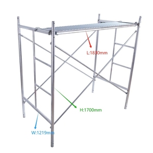 Meilleur Prix H Cadre Andamio Tubulaire/Mason Cadre <span class=keywords><strong>Échafaudage</strong></span> - Product Image 3
