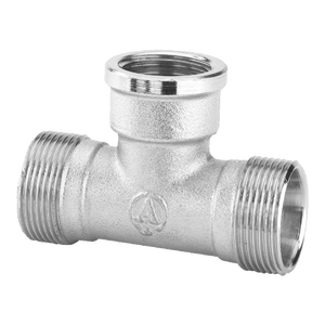 Raccordo a T Cromato Femmina 3/4\" ARTECLIMA per Tubi Compositi - Product Image 1