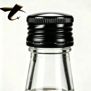 Botella de Licor de Vidrio de Estilo Simple a Precio Económico, Calidad Confiable para el Embotellado de Vino y Licores de Uso General - Product Image 3