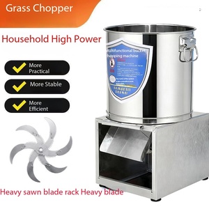 Hachoir à légumes, Distributeur de nourriture pour volailles domestique, Coupe-légumes, Hachoir à légumes multifonctionnel, Broyeur d'aliments pour bétail haute puissance - Product Image 2