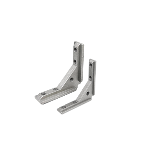 Cadre <span class=keywords><strong>de</strong></span> porte industriel standard européen TZHIF modèle 2020, <span class=keywords><strong>renfort</strong></span> <span class=keywords><strong>d</strong></span>'<span class=keywords><strong>angle</strong></span> en alliage, triangle, simple face, zincé, support en aluminium | - Product Image 2