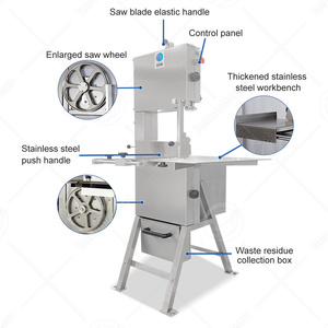 OCEAN Commercial Bone Cutter Butcher Os Cut Machine Petite scie à viande électrique et à os Prix de la machine - Product Image 2
