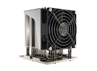 Enfriador de CPU para Servidor COOLSERVER SP7 4US42, 6 Tubos de Calor, Base de Cobre, Ventilador PWM con Dos Rodamientos de Bolas, TDP 400W para Caja de Ordenador