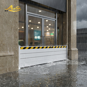 Barrière de protection rigide, robuste et déploiable pour la prévention des inondations dans les sites municipaux, industriels et les rues - Product Image 1