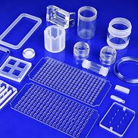 Plaque de quartz sur mesure de qualité supérieure, verrerie de laboratoire pour dispositifs optiques semi-conducteurs 99,99 %