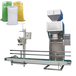 Grain Packaging Machine Beans/Grain/Wheat/Corn/Rice 5kg 15kg 20kg 25kg Filling Packing Weighing Machine