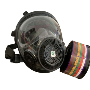 Masque respiratoire intégral multi-gaz certifié CE - Système de filtration A2B2E2K2P3 pour une protection complète - Product Image 3