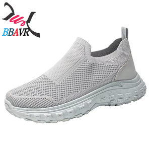 Zapatos Casuales para Hombre, Ligeros, Duraderos, Estilo Deportivo, Transpirables, Diseño Sin Cordones para Uso Diario, Primavera, Verano, Otoño, Forro de Malla - Product Image 5