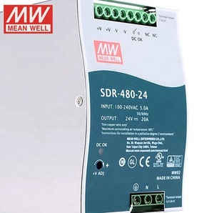 Meanwell SDR-480-24 24V 20A 48V Din Rail cung cấp điện điều khiển công nghiệp hệ thống AC điện áp biến áp bán tốt - Product Image 5