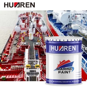 Peinture anti-corrosion Huaren : Peinture au caoutchouc chloré à bonne formation <span class=keywords><strong>de</strong></span> film - Product Image 4