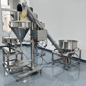 Điền tự động thương hiệu 5g-5000g bán tự động khoan đóng chai gia vị bột điền máy - Product Image 2