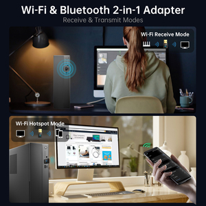 EDUP ax600 Plug and Play không dây wifi6 Wifi 6 <span class=keywords><strong>adapter</strong></span> <span class=keywords><strong>dual</strong></span>-<span class=keywords><strong>band</strong></span> <span class=keywords><strong>USB</strong></span> 2.0 Wifi Dongle Card mạng Tương thích với Win7/10/11 - Product Image 3