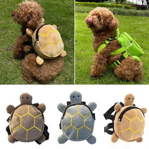 Mochila portátil de poliéster para mascotas para perros pequeños y medianos, bolsa de almacenamiento de transporte automático con cremallera para aperitivos de gatos, mascotas de peluche de algodón - Product Image 2