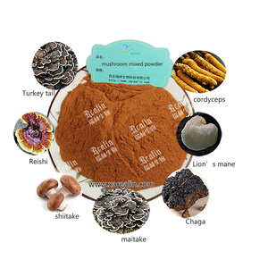 OEM özelleştirilmiş formülü 7 in 1 karışık organik aslanlar yele Reishi mantarı özü karışımı tozu ile özel etiket - Product Image 1