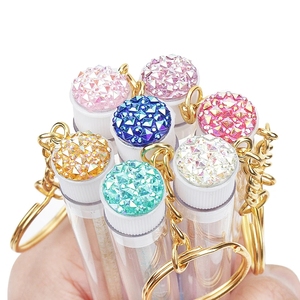Reusable Eyelash Brush Tube with Crystal Mascara Wand Portable Lash Extension Tool - Product Image 2