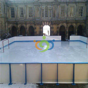 Patinoire synthétique autolubrifiante en UHMWPE, 2000*1000*20mm, pour l'entraînement au hockey, utilisation en extérieur et en intérieur, faible usure des lames - Product Image 5