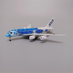 Modellino Aereo 20cm <span class=keywords><strong>ANA</strong></span> A380 Flying Honu Tartaruga Marina, Souvenir Aeronautico, Giocattolo da Collezione, Decorazione - Product Image 2