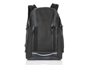Échantillon gratuit, sac à dos noir personnalisé à grande capacité, très vendu, pour équipement, avec poche pour chaussures, imperméable, sport, pickleball - Product Image 5