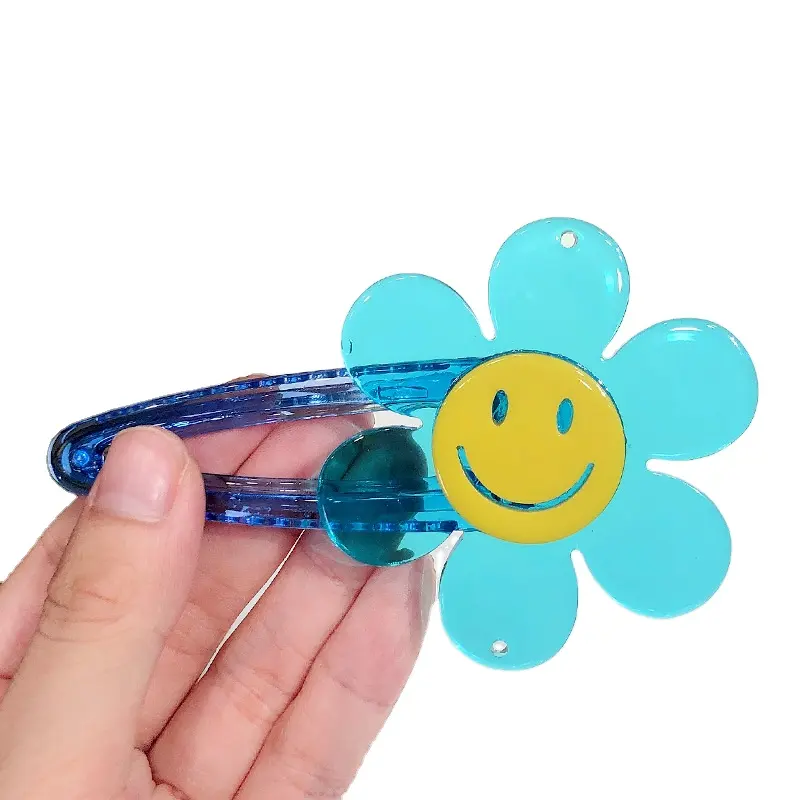 Amazon Fashion Jewelry Cute Designer Kids Hair Accessories Sunflowers Girls Hair Accessories