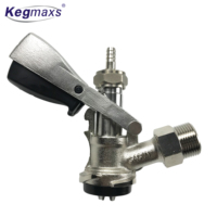 Kegmaxs – nouveau coupleur de Type S avec PRV pour distributeur de bière pour brassage à domicile, plateau de goutte-à-goutte pour fût de nettoyage, moulin à Malt, serrure à bille, fût MiniKeg