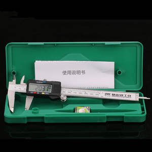 Vente en gros de pieds à coulisse électroniques 0-150 mm, affichage numérique, acier inoxydable, instruments de mesure en plastique - Product Image 1