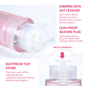 Nettoyant visage hydratant démaquillant AiXin Private Label pour peaux normales 300 ml Eau <span class=keywords><strong>micellaire</strong></span> à la rose - Product Image 4