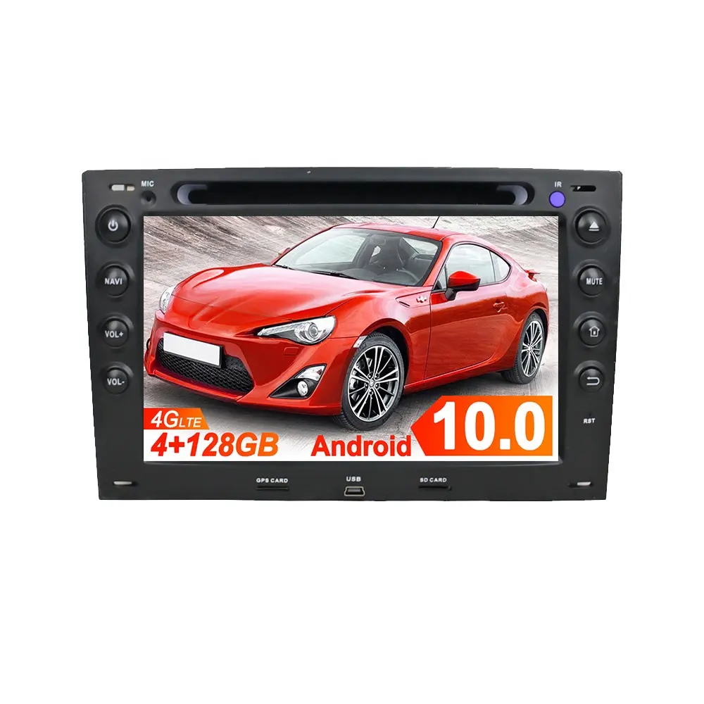 الروبوت 10 4GB + 128G مشغل أسطوانات للسيارة لاعب لرينو ميجان 2003-2009 سيارة GPS خريطة الملاحة راديو تلقائي الوسائط المتعددة RDS WIFI PX6 DSP