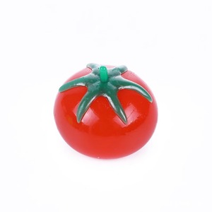 Jouet <span class=keywords><strong>anti</strong></span>-<span class=keywords><strong>stress</strong></span> mignon à presser - Tomate en caoutchouc en forme de <span class=keywords><strong>ballon</strong></span> d'eau - Style TikTok - Jouet créatif <span class=keywords><strong>anti</strong></span>-<span class=keywords><strong>stress</strong></span> pour enfants - Product Image 4