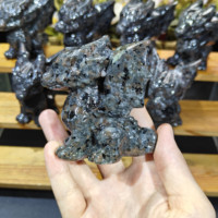 Pierre de méditation en cristal Yooperlite Dragon à prix d'usine pour cadeau ou décoration