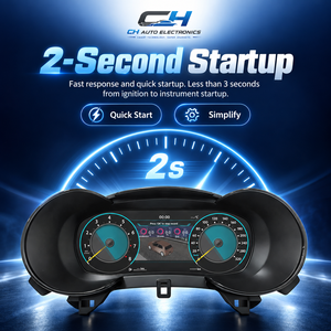 Para Skoda <span class=keywords><strong>Yeti</strong></span> Plataforma PQ 2013-2017: Reemplazo Plug and Play del Panel de Instrumentos Digital con Carplay y Velocímetro - Product Image 6