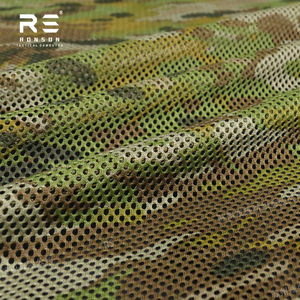 AMCU 230gsm poliéster resistente impreso tela de malla antiestática camuflaje de doble cara para táctico para niñas NIR al aire libre - Product Image 5