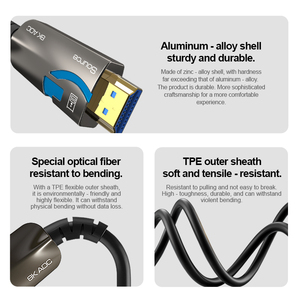 Alta calidad Ecológico 8K 60Hz Alta definición CCS A096 <span class=keywords><strong>HDMI</strong></span> 2,1 Cable de fibra óptica Micrófono especializado - Product Image 2