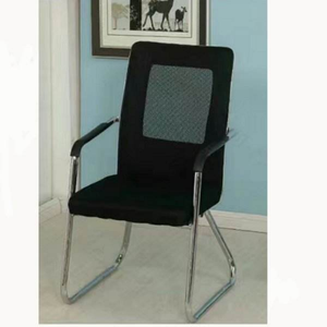 High Density Sponge Mesh Back Office <b>Chair</b> Ergonomic Visitor Seating For Conference Room - Product Image 5