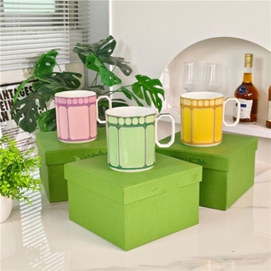 Mug en Porcelaine Fine Européenne de Luxe Moderne pour Thé/Café – Écologique, Idéal pour la Maison et les Cadeaux de Mariage - Product Image 1