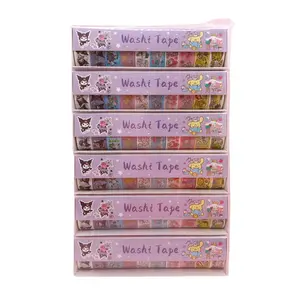 School Briefpapier Melodie Tape, Schattige Kuromi Briefpapier Tape, Cartoon Anime Kt Briefpapier Plakband