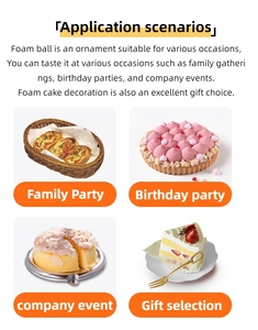 อุปกรณ์ตกแต่งเค้กบอลลูนรูปหมีสีน้ำตาลสำหรับงานปาร์ตี้เด็ก คริสต์มาส และงานรับปริญญา - Product Image 5