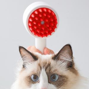 Sikat Mandi Pijat Hewan Peliharaan Taimipet SKUF-3 dengan Dispenser Sampo, Bahan ABS TPR Lembut, Scrubber Semprot untuk Anjing Kucing, Pembersih Mendalam Busa Melimpah untuk Bulu - Product Image 5