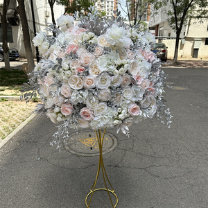 IFG - Flor Decorativa de 80 cm, Hojas Doradas de Alta Calidad para Arreglos Florales de Boda - Product Image 4