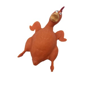Juguetes Divertidos y Creativos Jincan, Juguetes para Aliviar el Estrés, Juguete de TPR Suave con Forma de Pollo Asado para Niños - Product Image 5